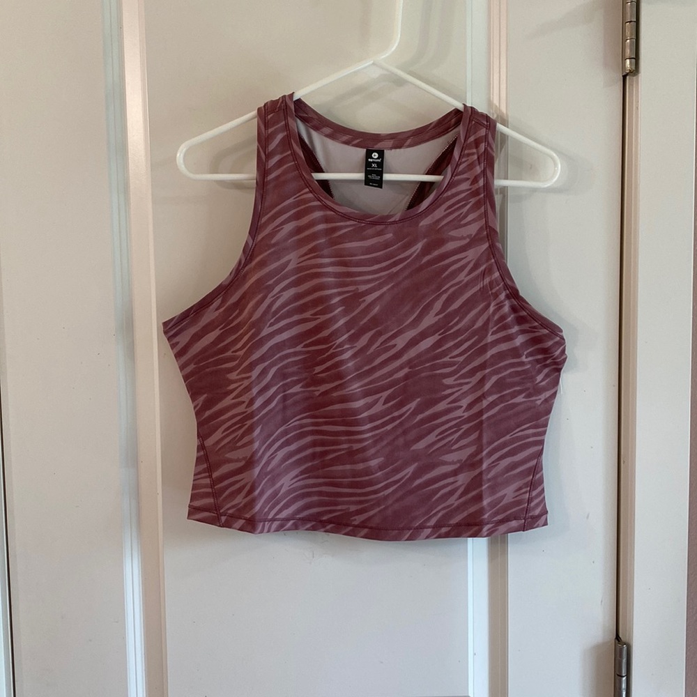 Crop Muscle Tank by 90°